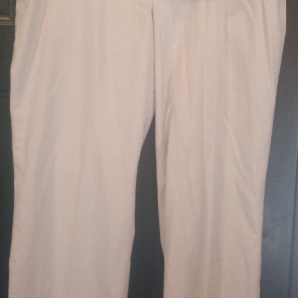 Liz Claiborne light weight dress pant.  Poly/spandex/viscose. Size 14.  Wide leg